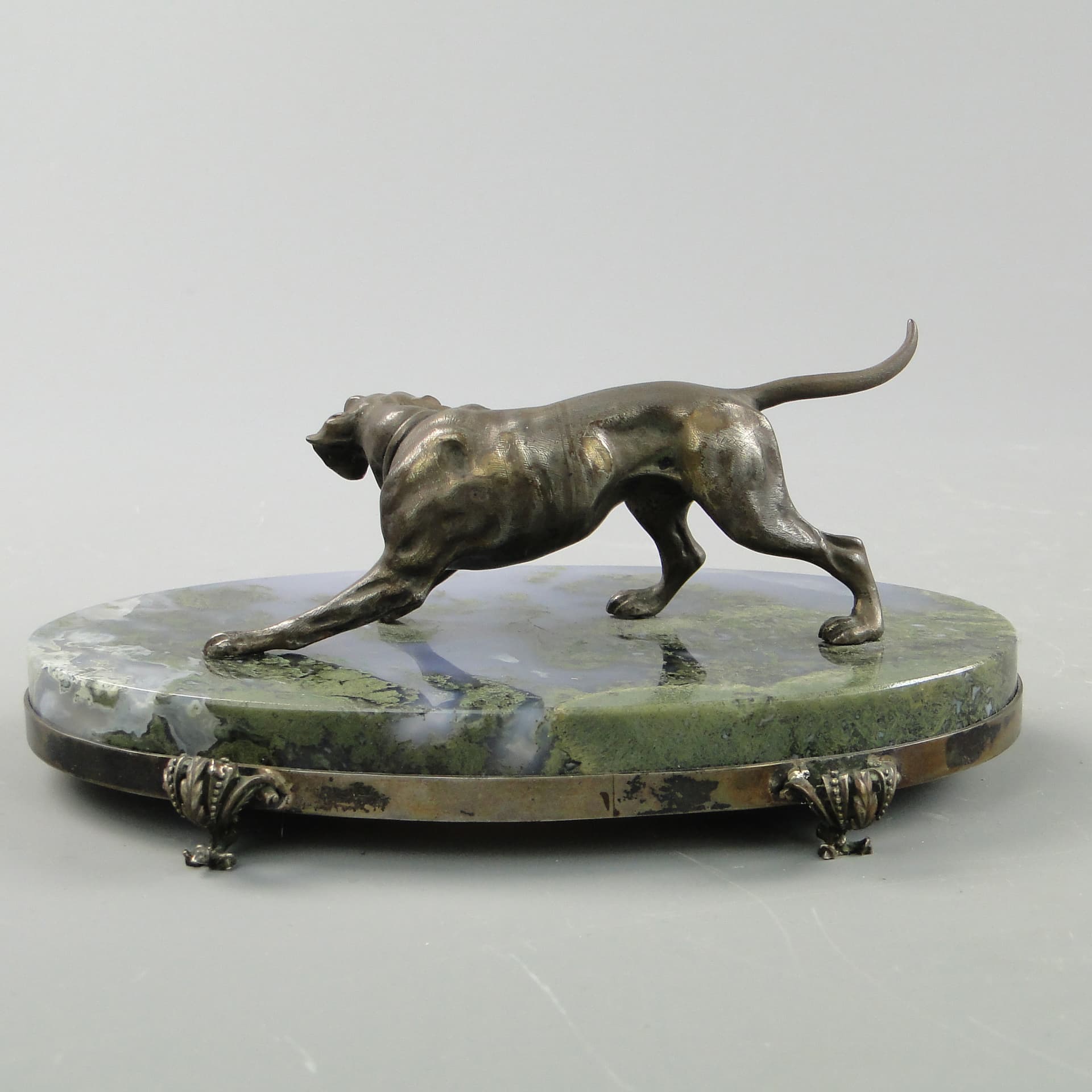 Pointer dog figure, silver, Russian Federation, early 20th c. - 168695