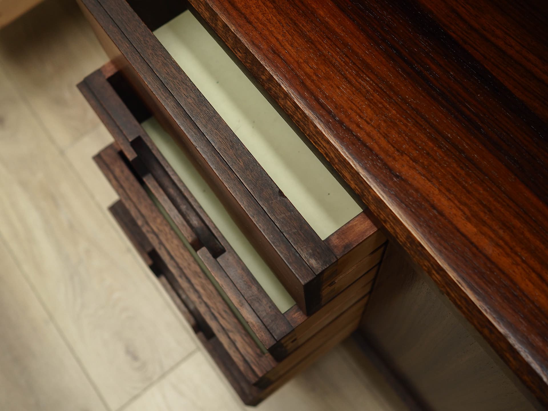 Regał systemowy, palisander brąz ciemny, Włochy, lata 60. - 168757