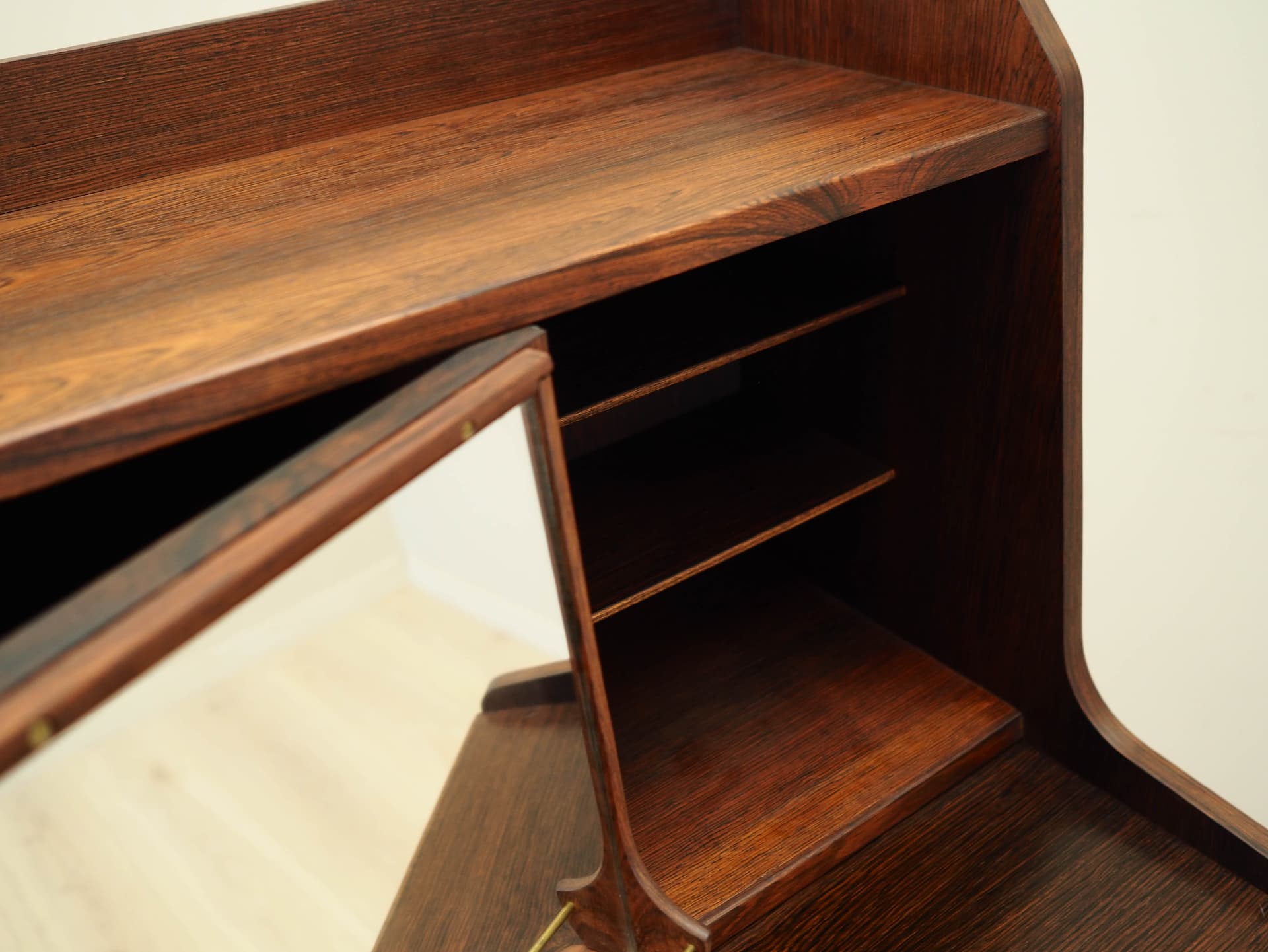 Sekretarzyk, palisander brązowy, Dania, lata 70. - 168870