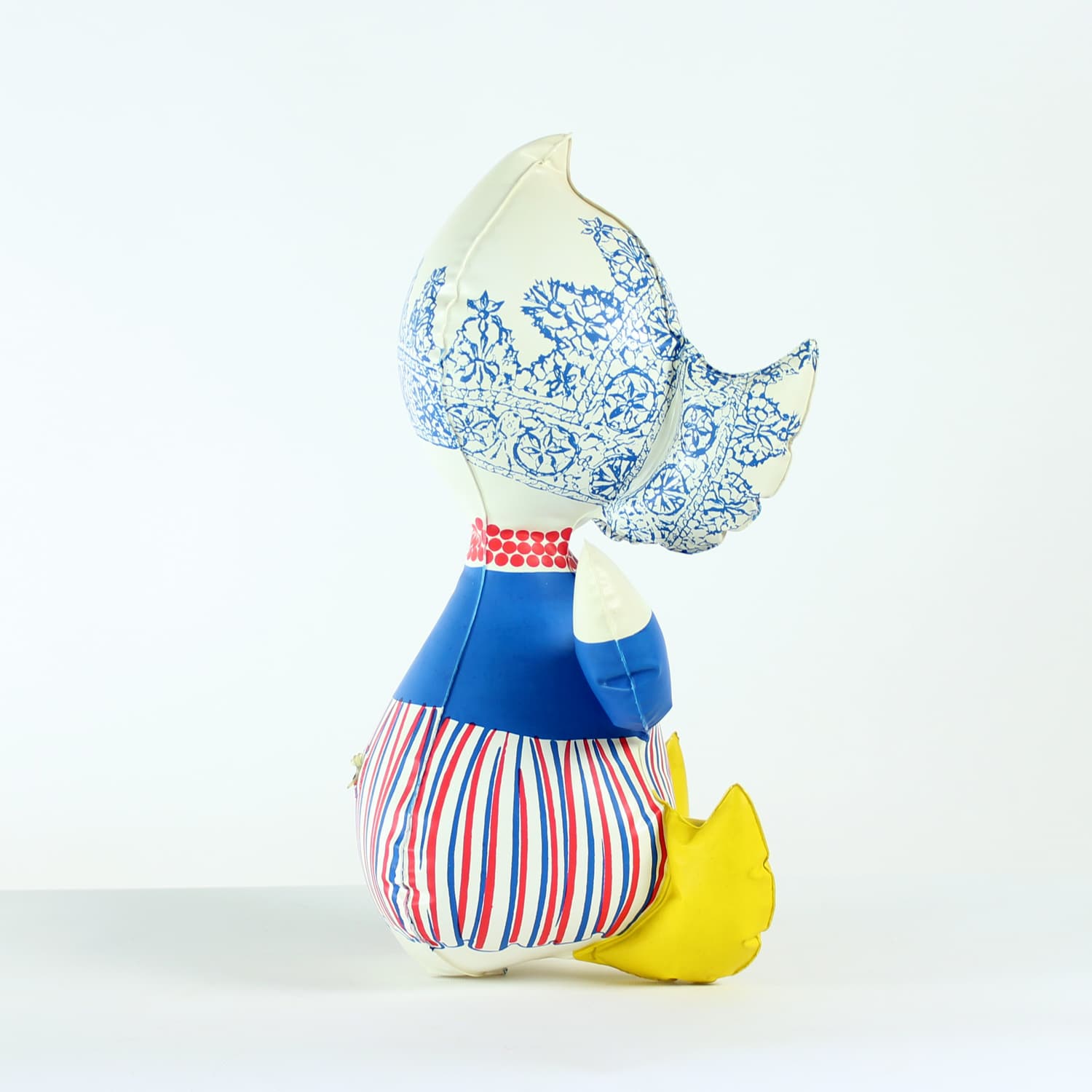 Lalka dmuchana, multikolor, proj. L. Niklová, Czechosłowacja, lata 70. - 168903