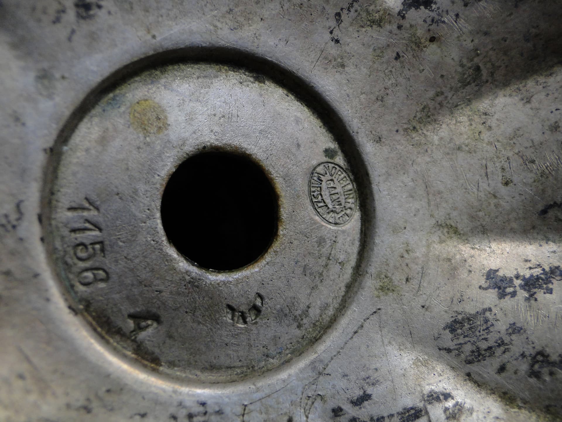 Candlestick, Neo-Baroque, silver, brass, Norblin, Poland, 19th c. - 169031