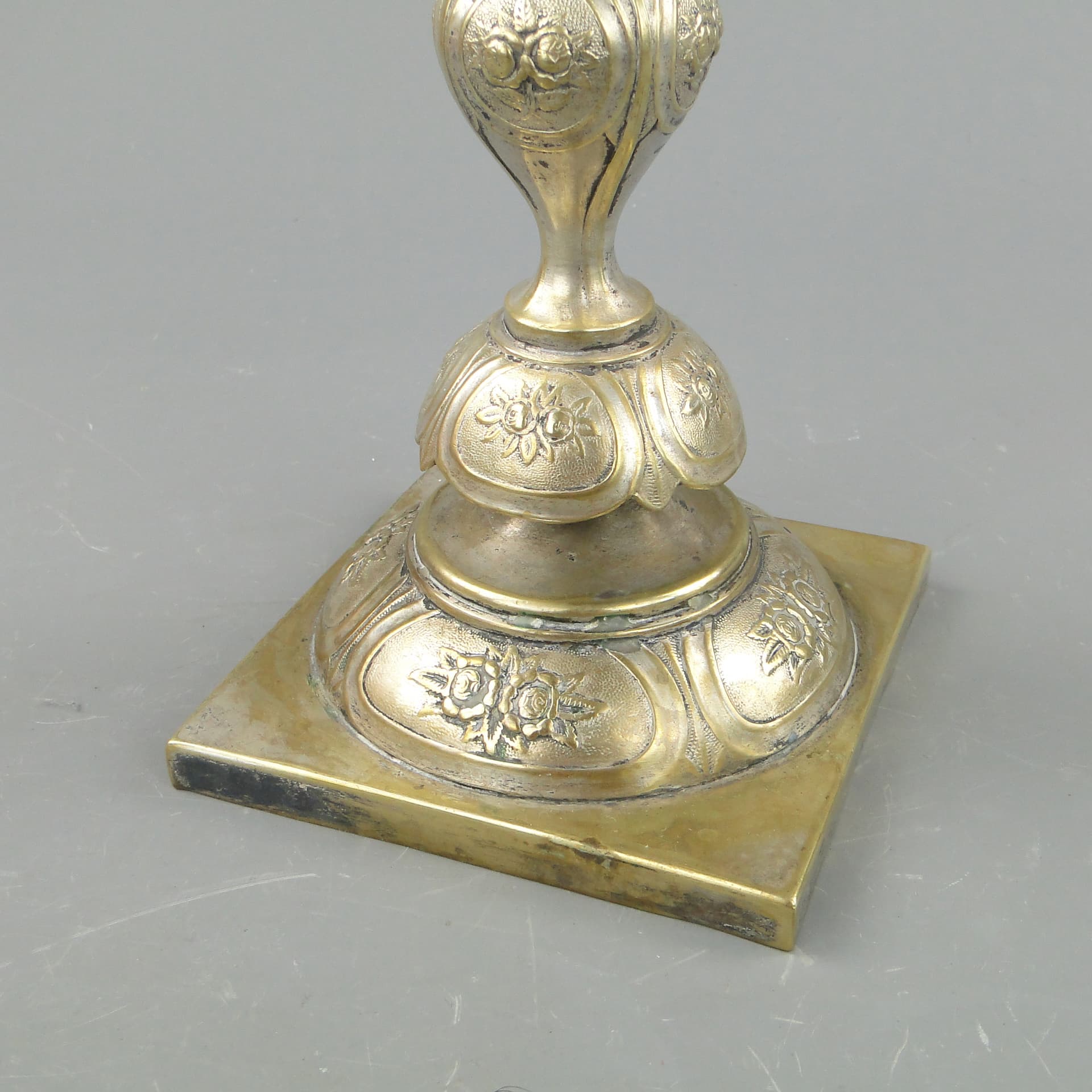 Table Candlestick, silver, brass, Fraget, Poland, 19th c. - 169034