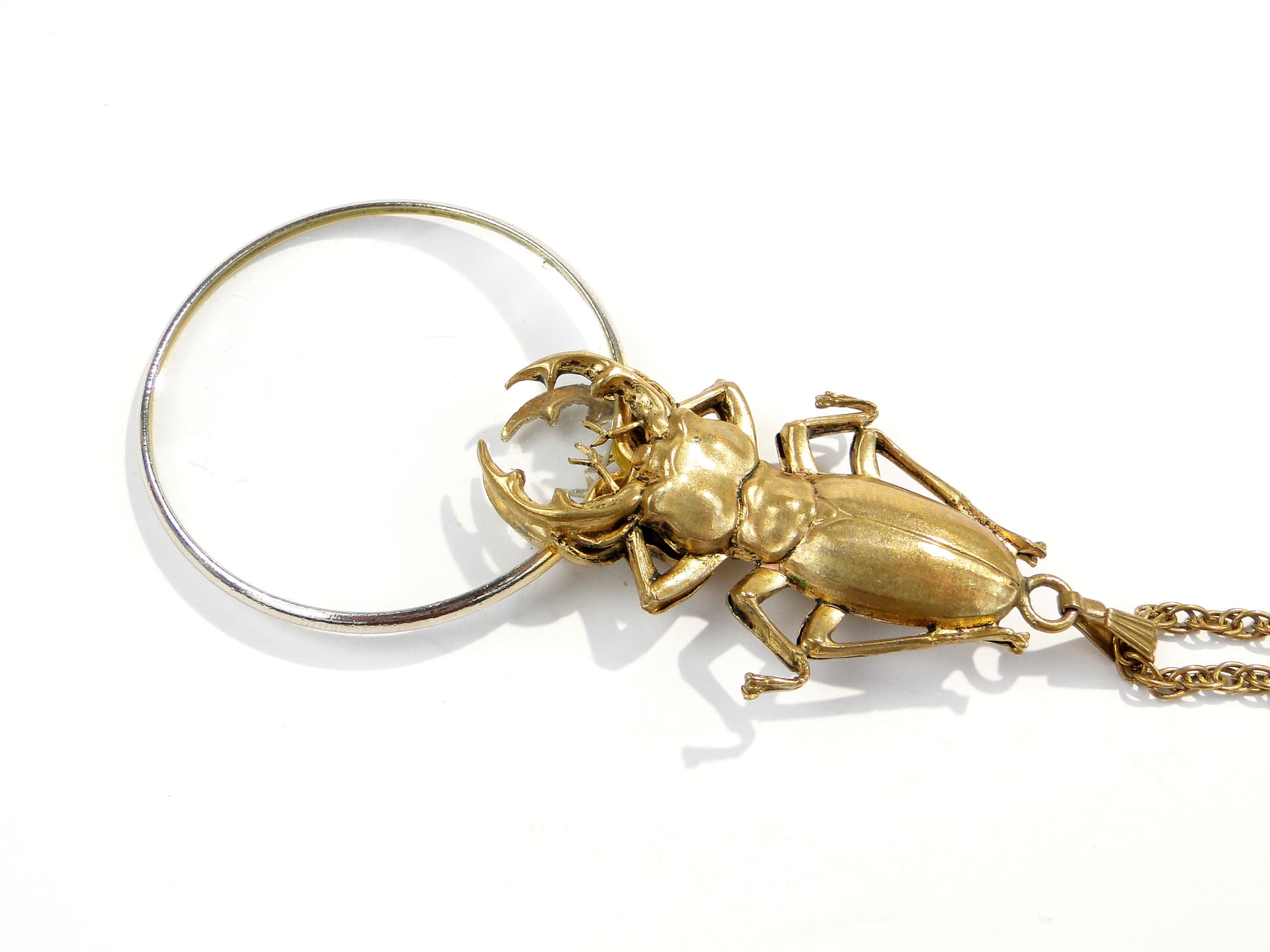 Lupa z chrząszczem, zawieszka, lata 20. - 169054