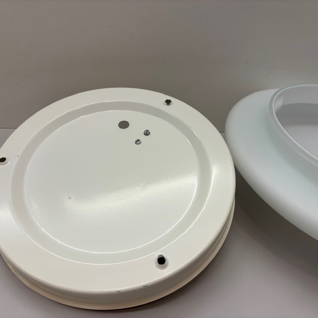 Plafon Brilliant, biały, Niemcy, lata 80. - 169429