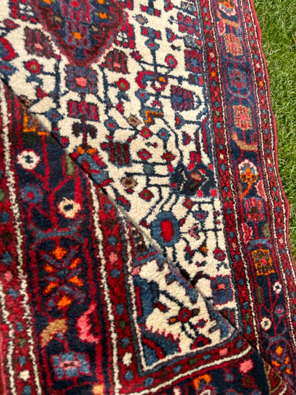 Runner Hamadan, multicolor wool, Iran - 169479