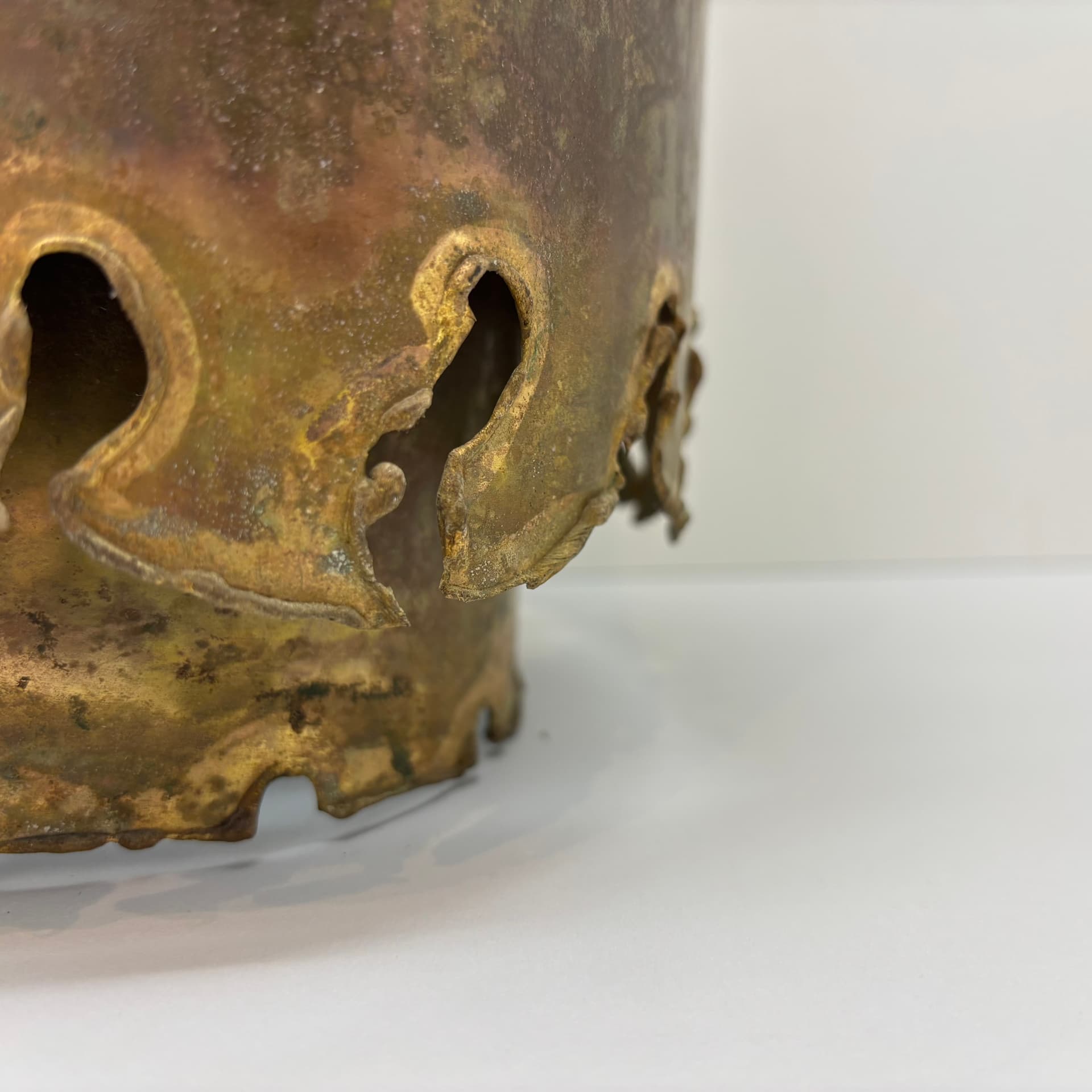 Lampa wisząca, złoty, mosiądz, Holm Sorensen & Co, Dania, lata 60. - 169494