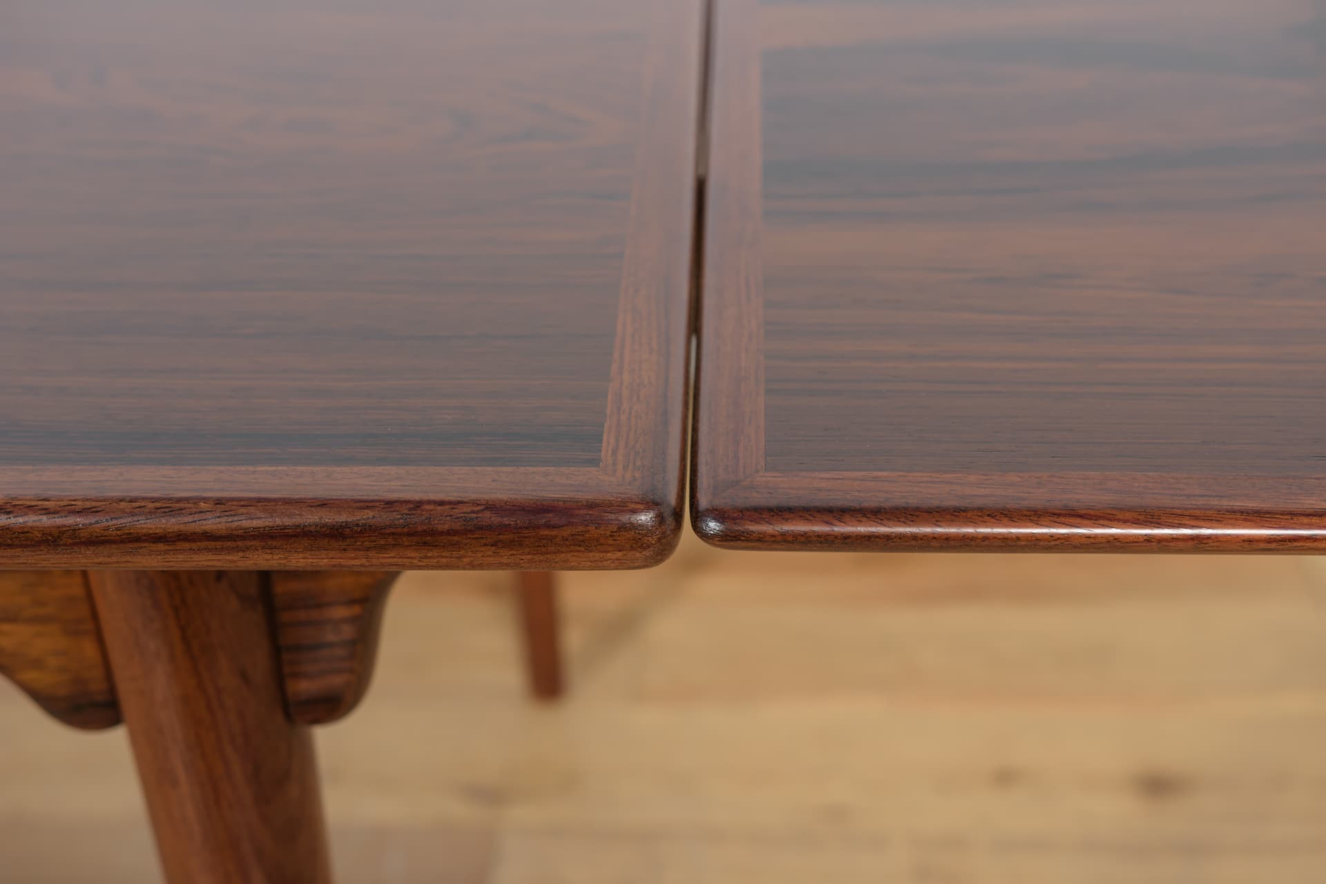 Dining Table Model 54, brown rosewood, by G. Omann, Omann Jun, Denmark, 1960s. - 169605