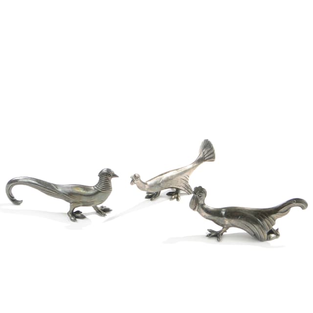 Figuralne koziołki ze zwierzakami 1900, WMF - WYMIARY