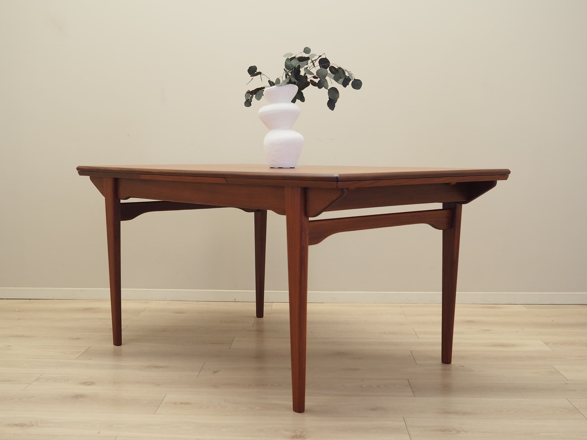 Stół, brązowy, teak, Dania, lata 70. - 169802