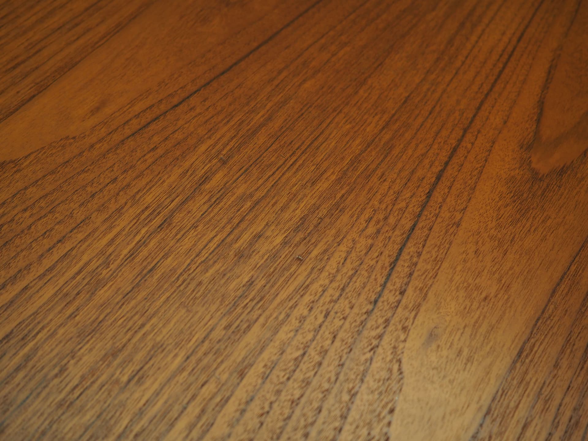 Stół, brązowy, teak, Dania, lata 70. - 169794