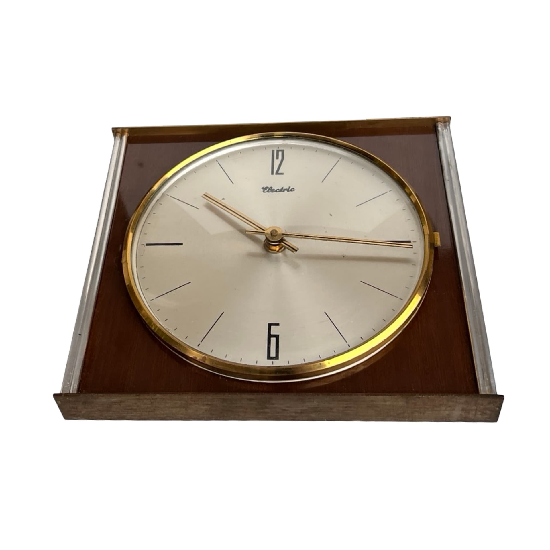 Elektryczny zegar ścienny Blessing, Niemcy, lata 60.–70. – styl Mid-Century Modern - 169812