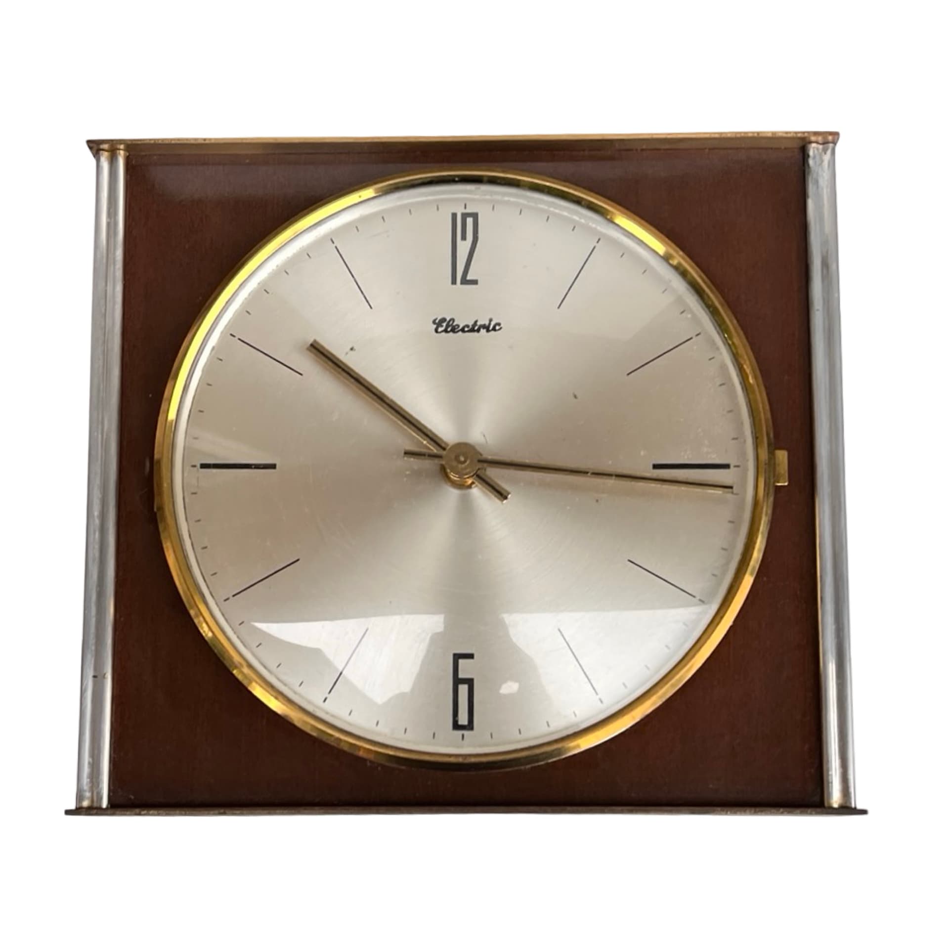 Elektryczny zegar ścienny Blessing, Niemcy, lata 60.–70. – styl Mid-Century Modern - 169813