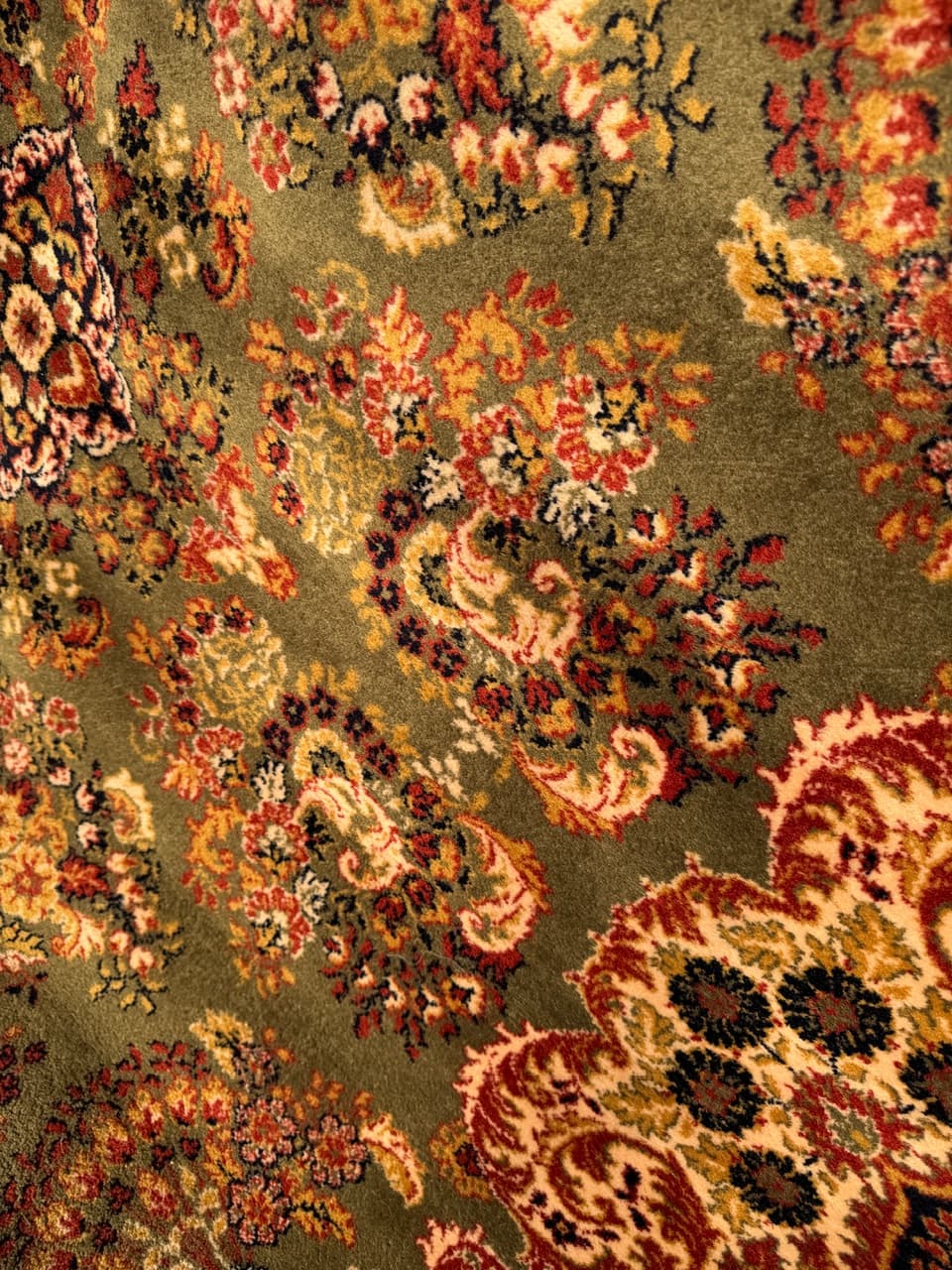 Dywan kaszmir perski, multikolor, wełna, Niemcy - 169927