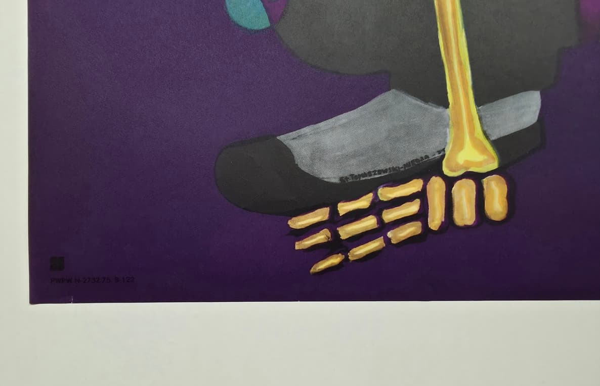 Cyrk magik z lewitującą asystentką (Oryginalny plakat cyrkowy), aut. Miedza-Tomaszewski, 1975 - 169948