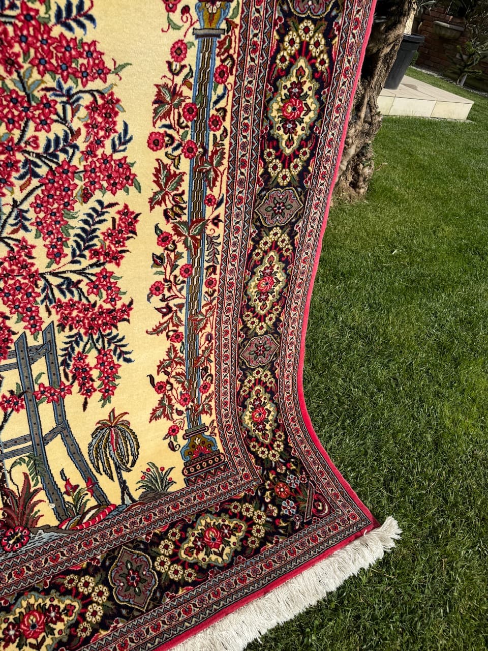 Dywan Ghoum, multikolor, wełna, Iran - 169968