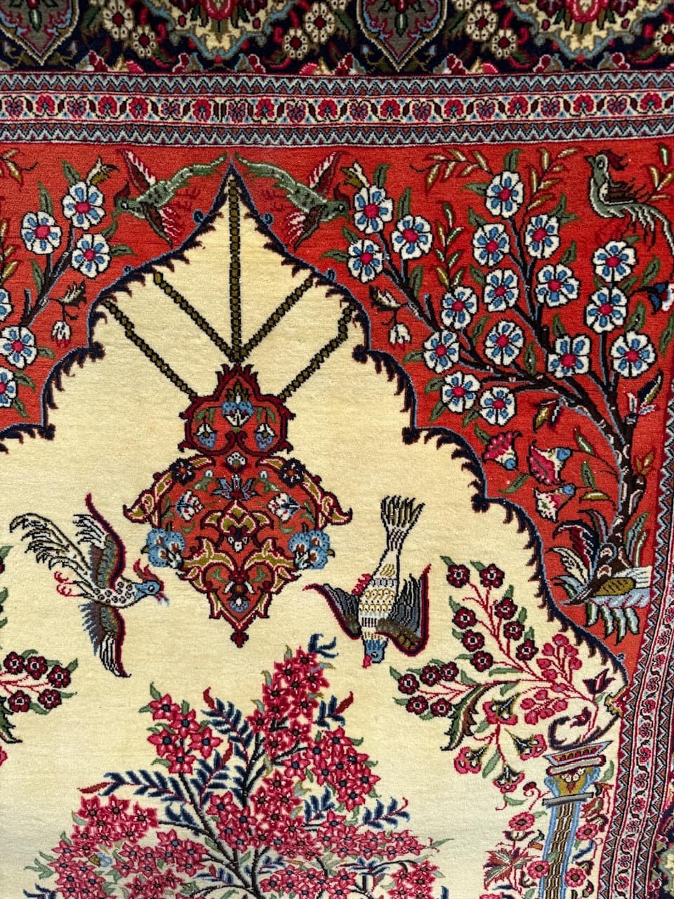 Dywan Ghoum, multikolor, wełna, Iran - 169961