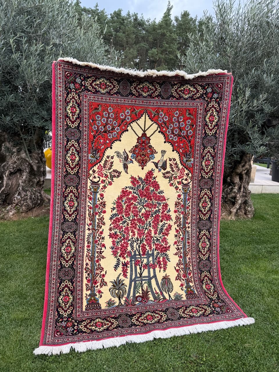 Dywan Ghoum, multikolor, wełna, Iran - 169963