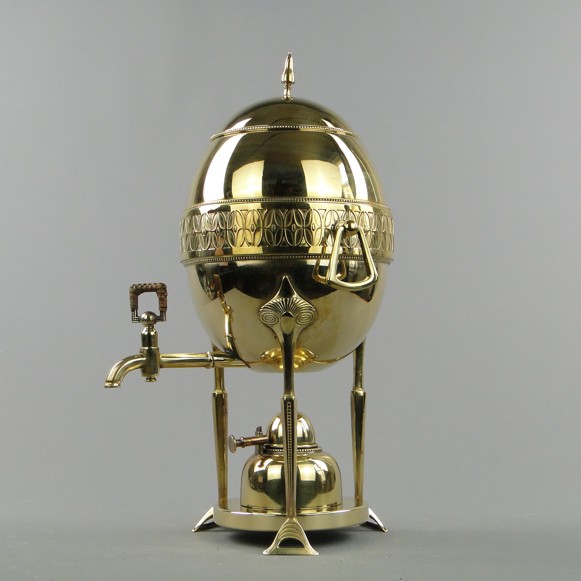 Buliera secesyjna, złoty mosiądz, WMF, Niemcy, początek XX w. - 170170