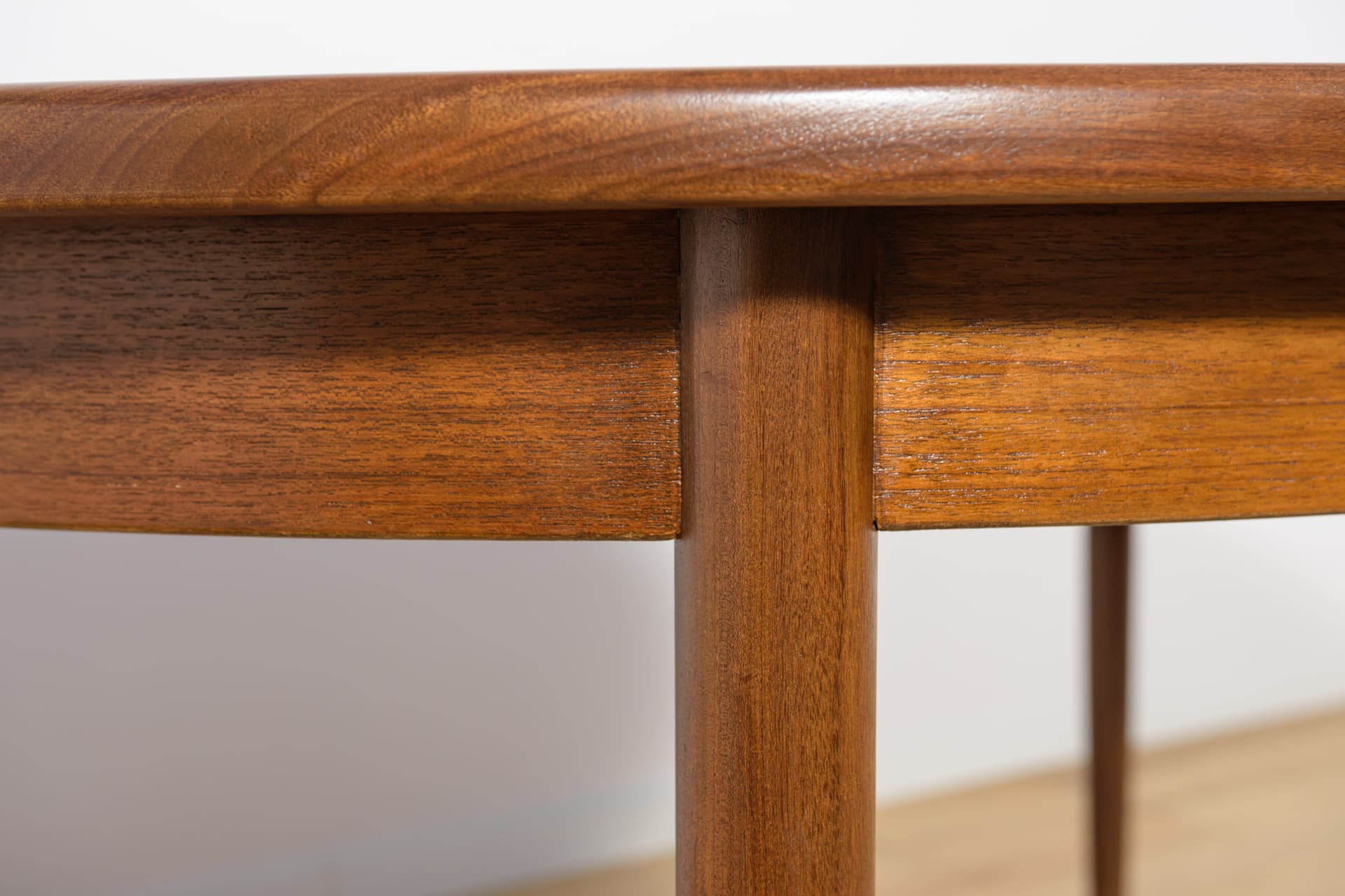 Stół owalny rozkładany, teak brązowy, G-Plan, Wielka Brytania, lata 60. - 170286