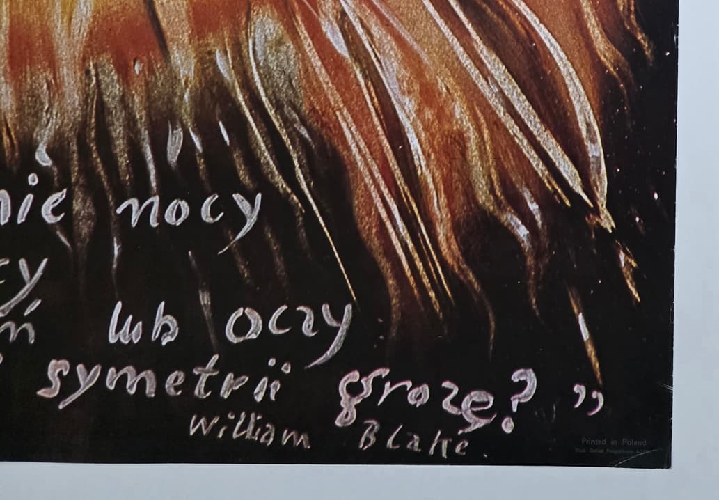 Cyrk Tygrys Blake (Oryginalny plakat cyrkowy), aut. J. Czerniawski, 1977 - 176541