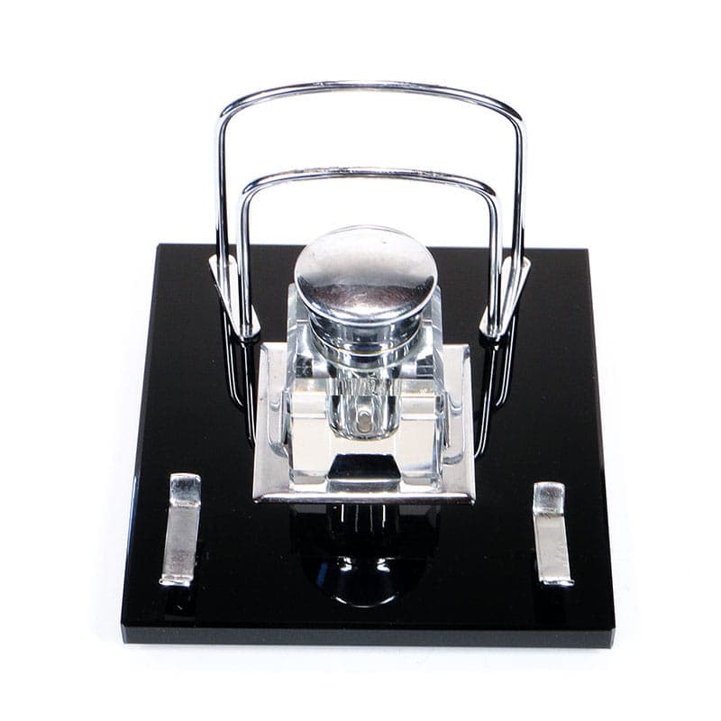 Gabinetowy kałamarz Art Deco z listownikiem, lata 20 Polska - 170356