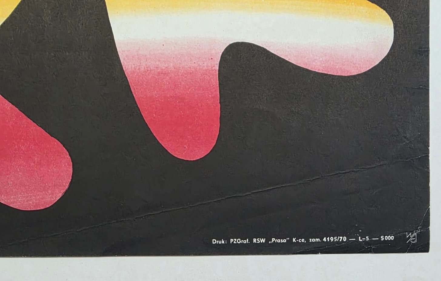 Cyrk trapez (Oryginalny plakat cyrkowy), aut. O. Dąbrowski, 1970 - 176546