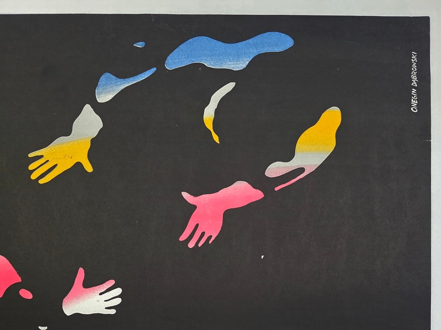 Cyrk trapez (Oryginalny plakat cyrkowy), aut. O. Dąbrowski, 1970 - 176547