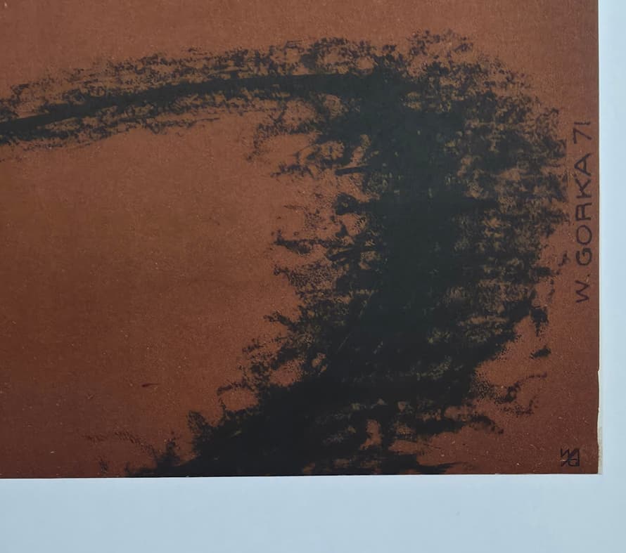 Cyrk misie w uścisku (Oryginalny plakat cyrkowy), aut. W. Górka, 1971 - 176573