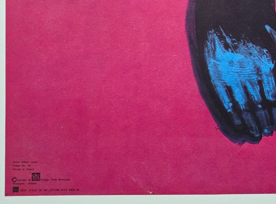 Cyrk szympans na rowerze (Oryginalny plakat cyrkowy), aut. W. Górka, 1980 - 176746