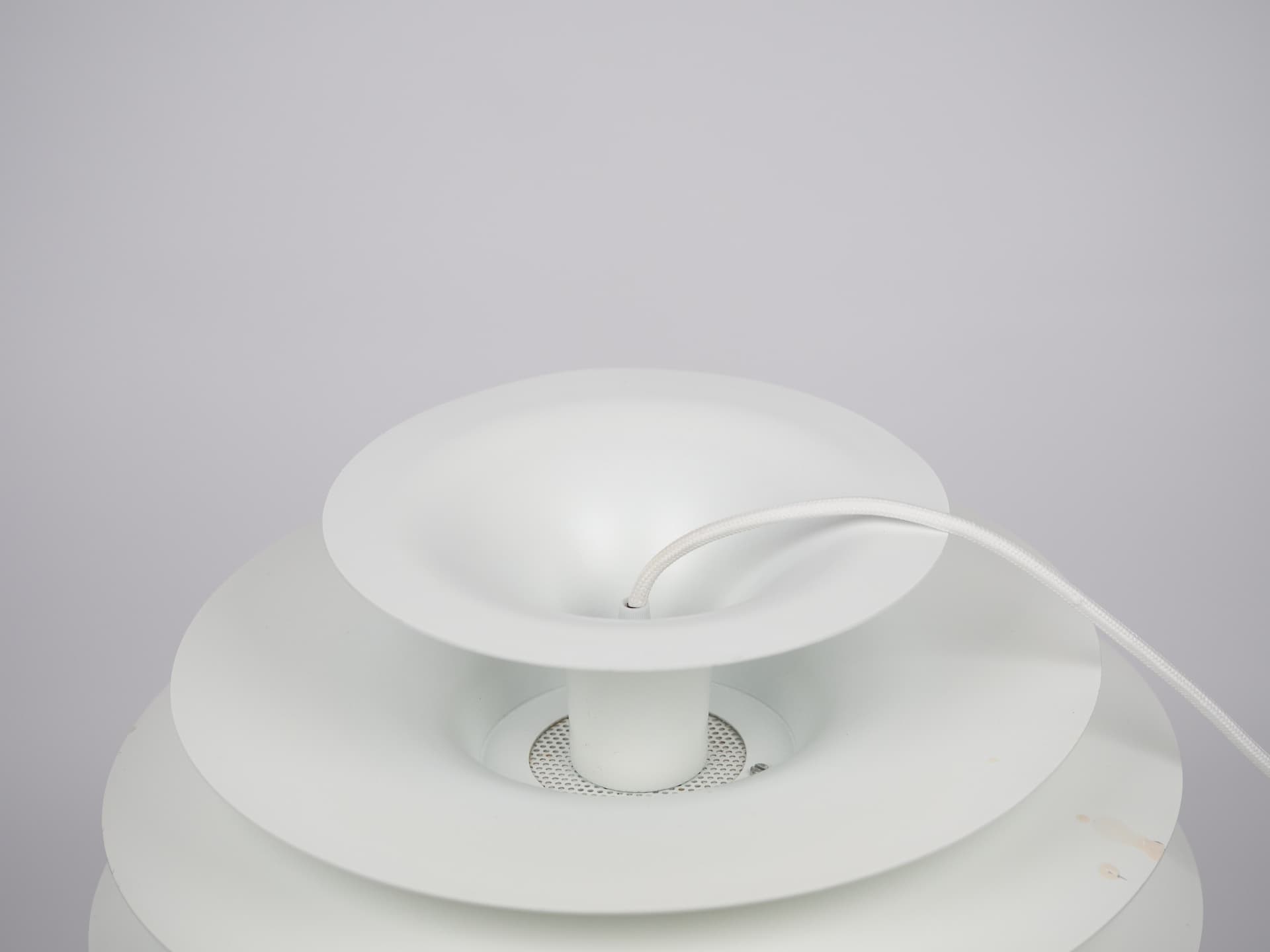 Copper Aluminum Pendant Lamp, by B. Nordsted for Lyskaer, Denmark, 1980s - 170501