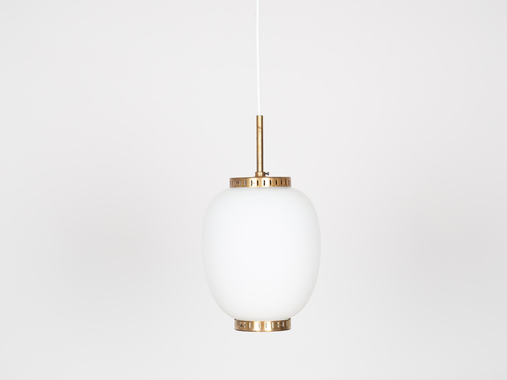 Copper Aluminum Pendant Lamp, by B. Nordsted for Lyskaer, Denmark, 1980s - 170522
