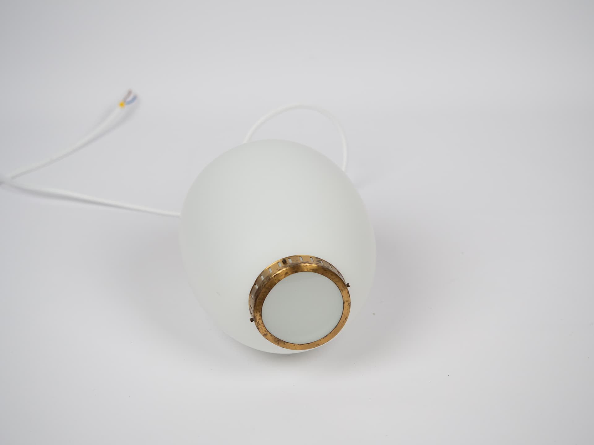 Copper Aluminum Pendant Lamp, by B. Nordsted for Lyskaer, Denmark, 1980s - 170526