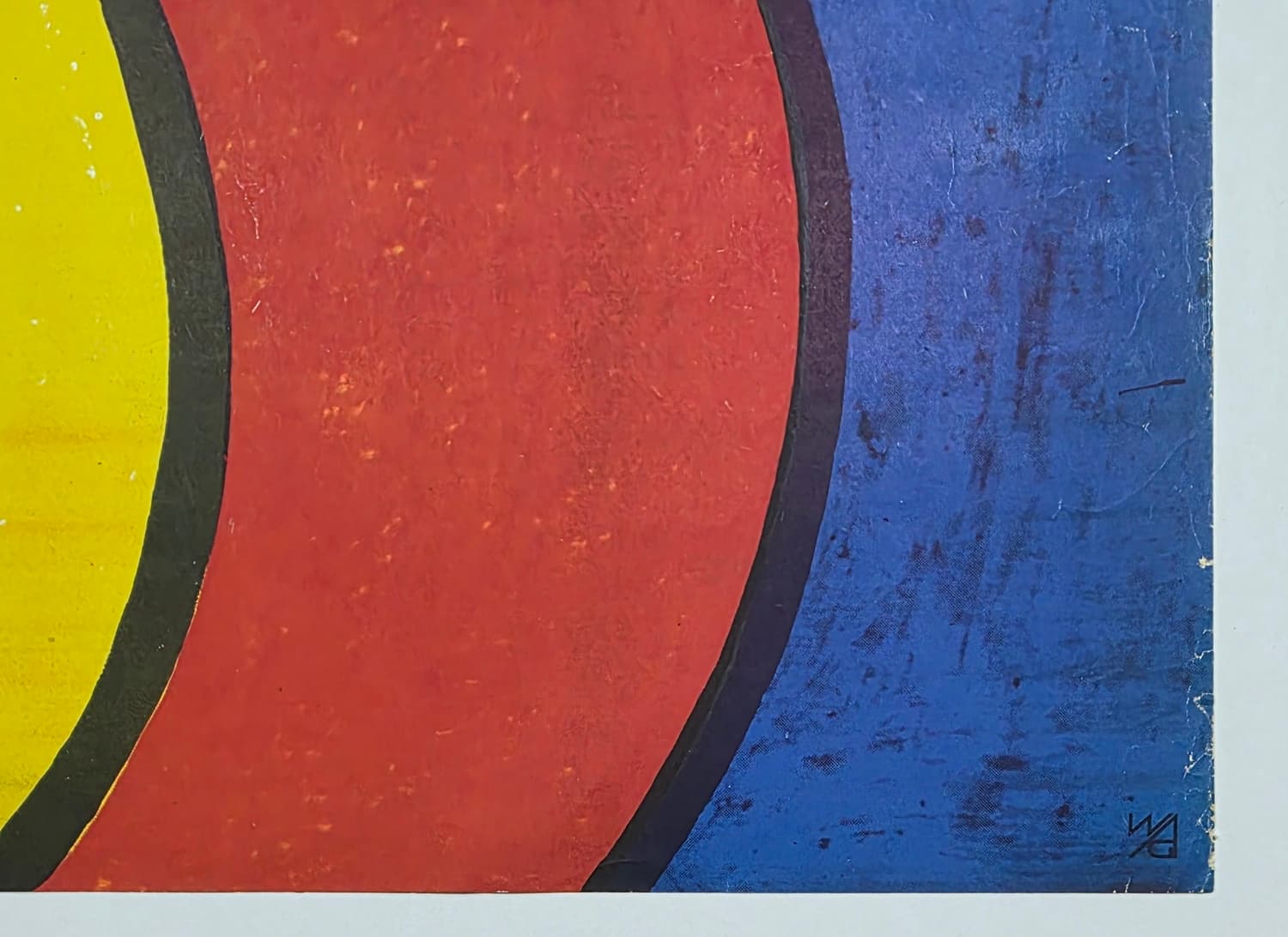 Cyrk chłopiec w kapeluszu na koniu (Oryginalny plakat cyrkowy), aut. A. Krzysztoforski, 1974 - 173543