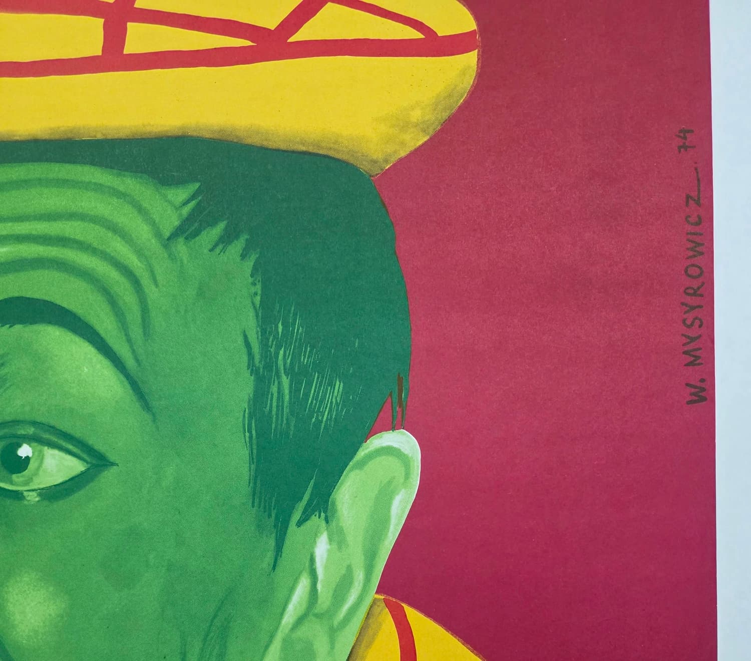 Cyrk (Oryginalny plakat cyrkowy), aut. W. Mysyrowicz, 1974 - 173584