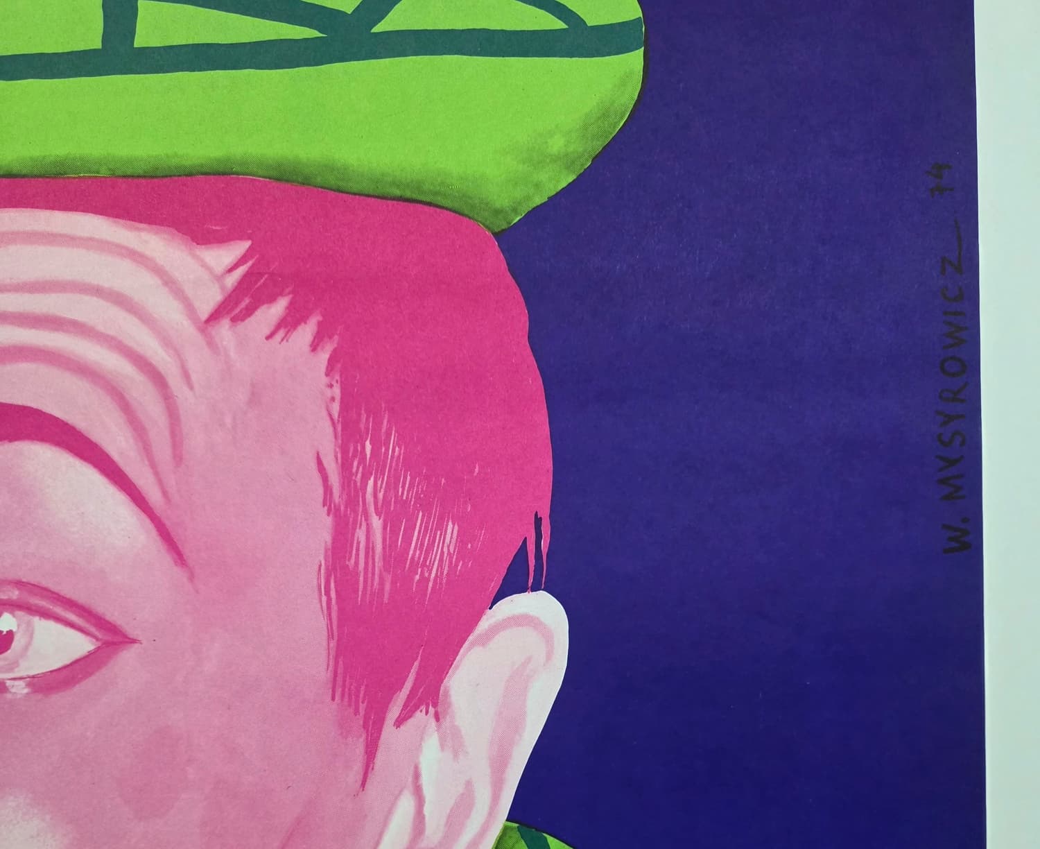 Cyrk (Oryginalny plakat cyrkowy), aut. W. Mysyrowicz, 1974 - 173587