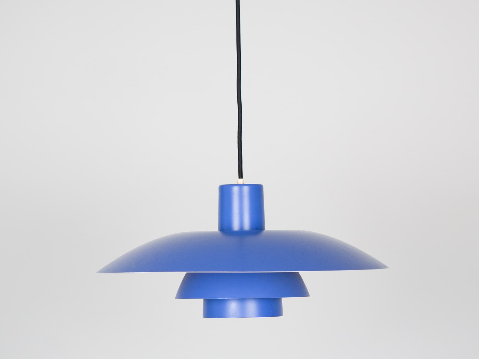 Ivory White Aluminum PH 4/3 Pendant Lamp, by P. Henningsen for Louis Poulsen, Denmark, 1960s - 170719