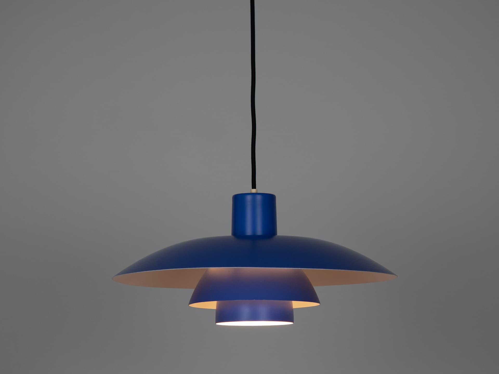Ivory White Aluminum PH 4/3 Pendant Lamp, by P. Henningsen for Louis Poulsen, Denmark, 1960s - 170721