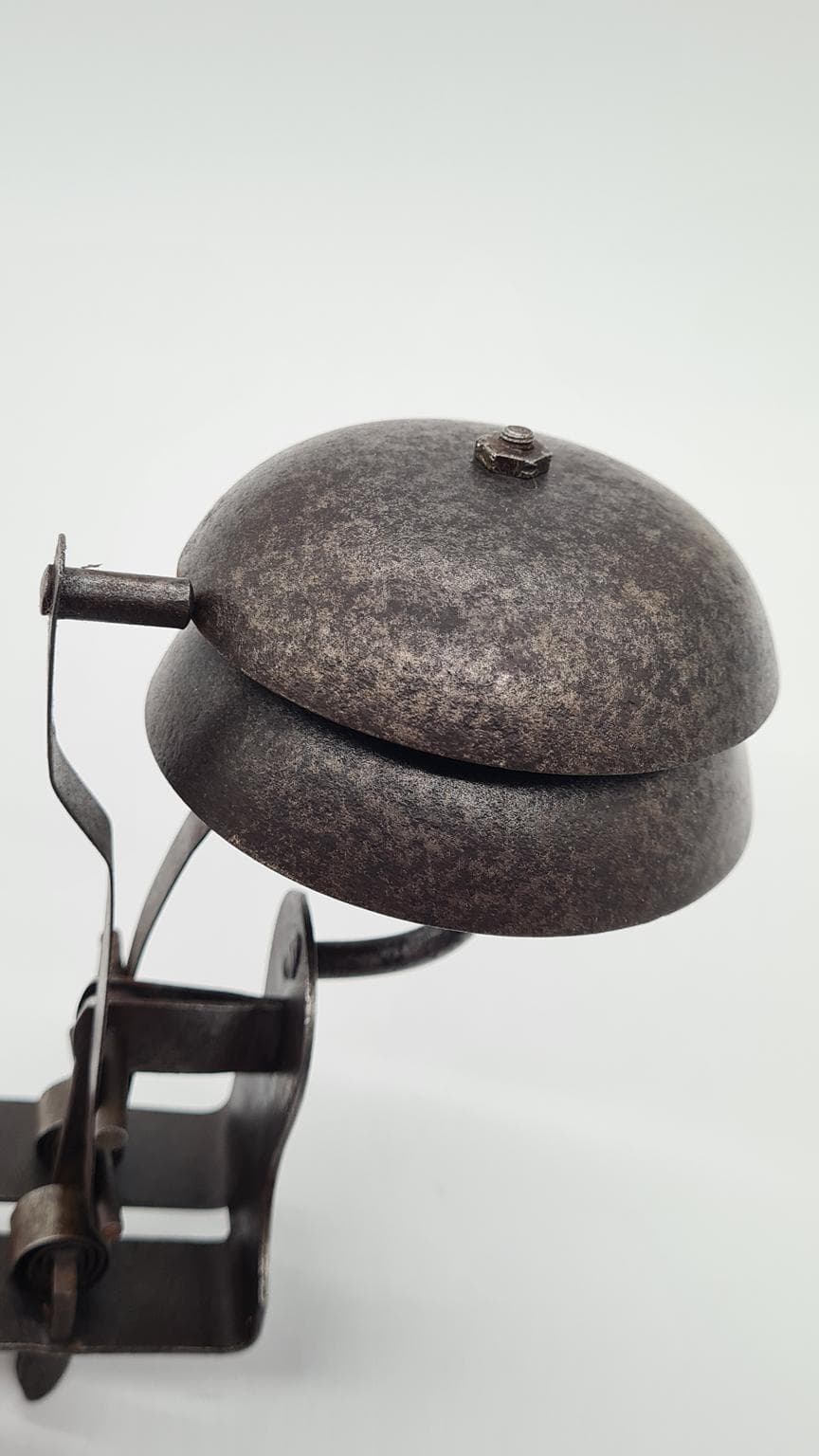 Dzwonek do drzwi, secesja, metal szary, Francja, XIX wiek - 170750