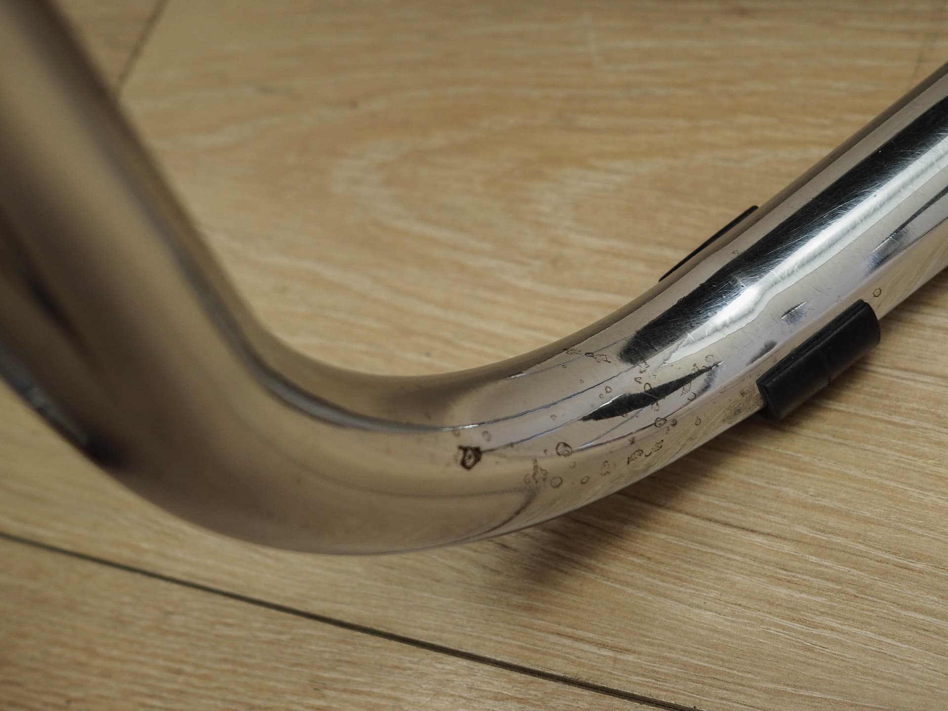 Komplet sześciu krzeseł, szary, metal chromowany, Włochy, lata 80. - 170800