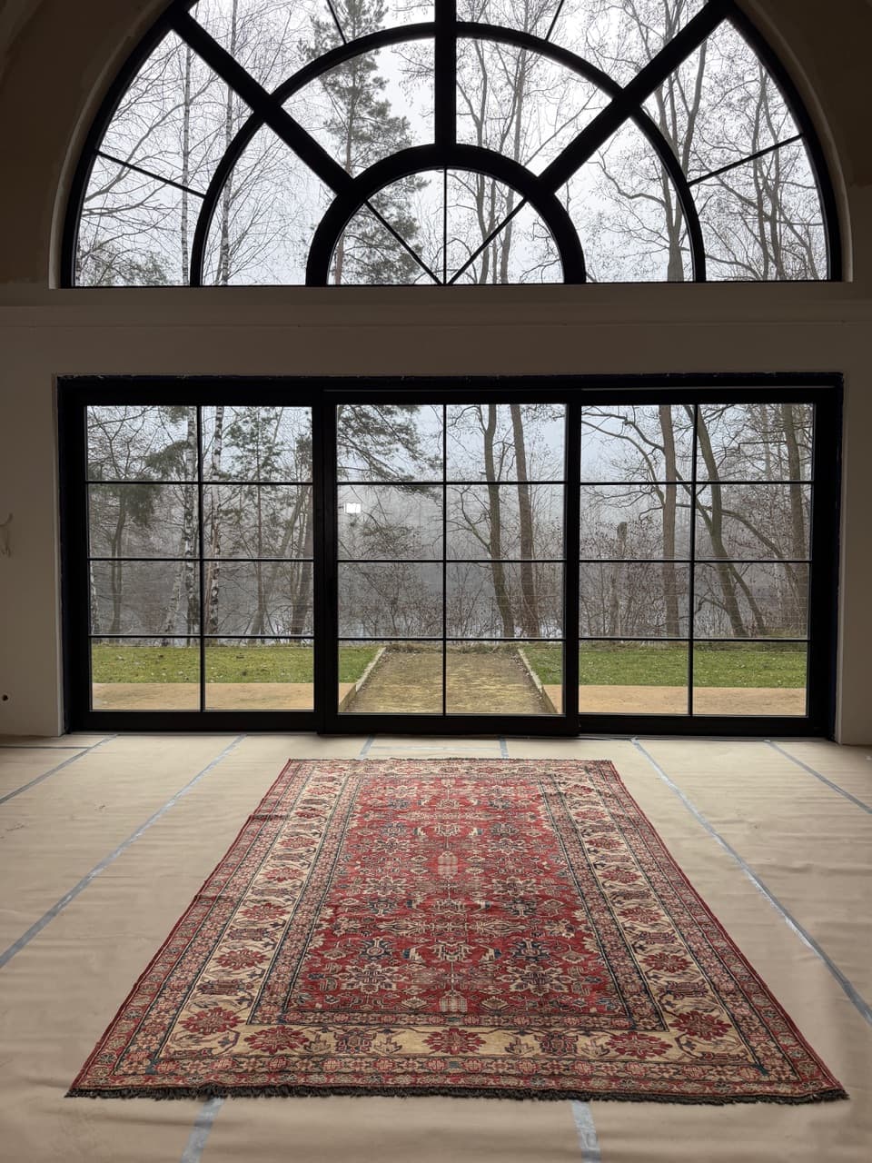 Dywan Ziegler, czerwony, wełna, Pakistan - 171358