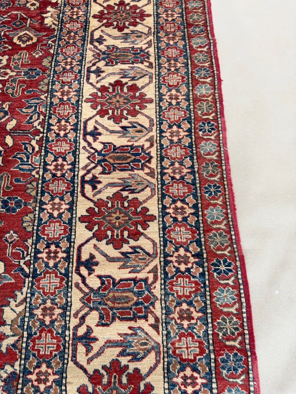 Dywan Ziegler, czerwony, wełna, Pakistan - 171371