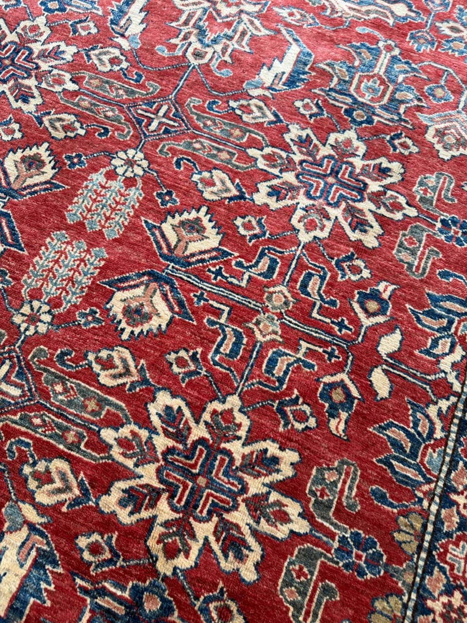 Dywan Ziegler, czerwony, wełna, Pakistan - 171370