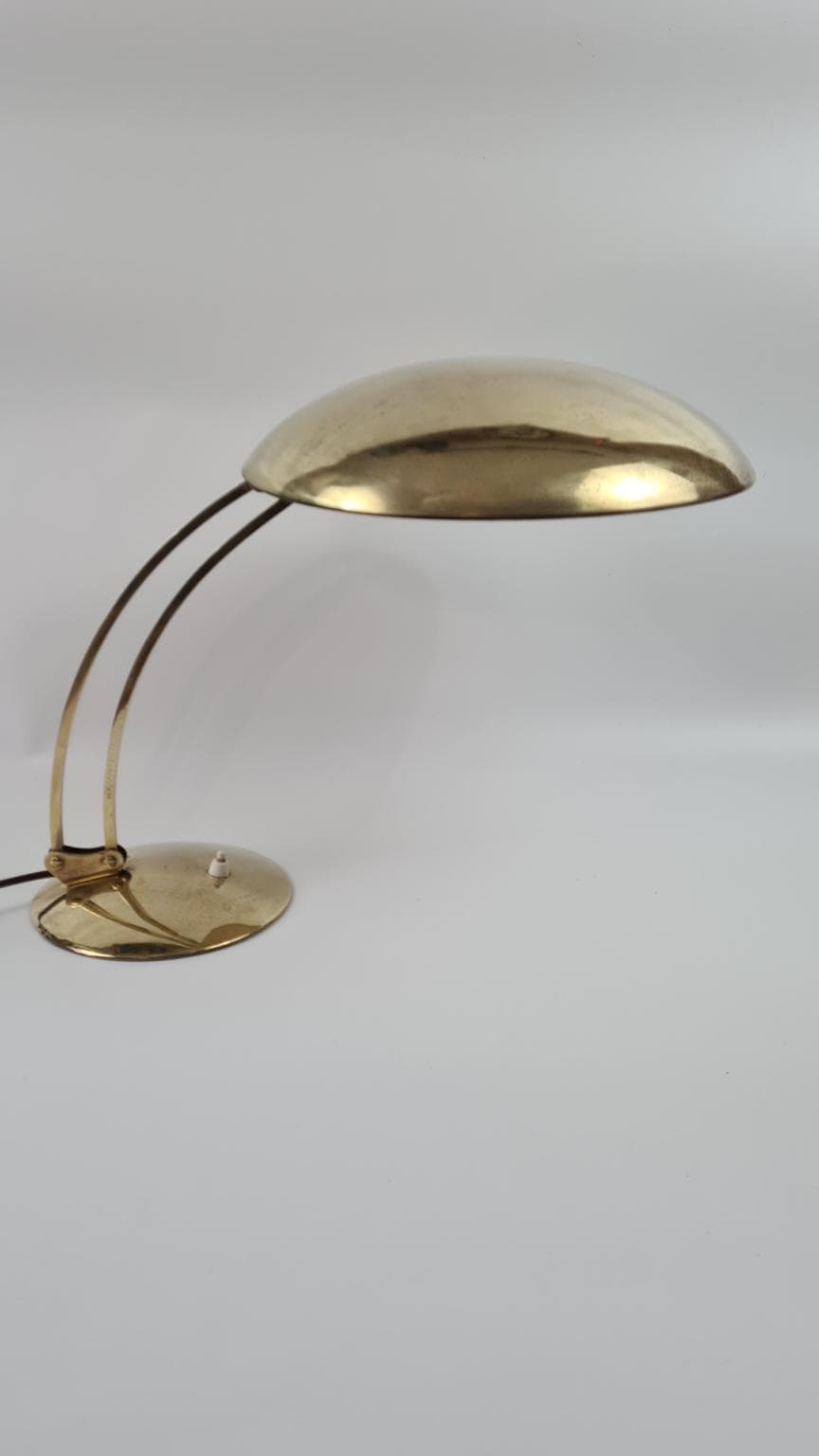 Lampa biurkowa Kaiser Idell Brass Christian Dell Niemcy - 171461