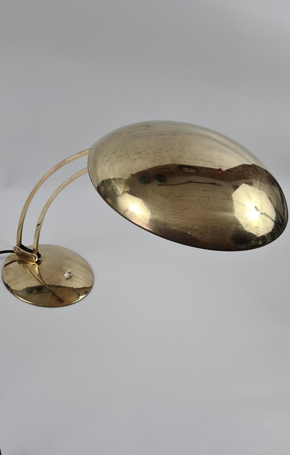 Lampa biurkowa Kaiser Idell Brass Christian Dell Niemcy - 171465