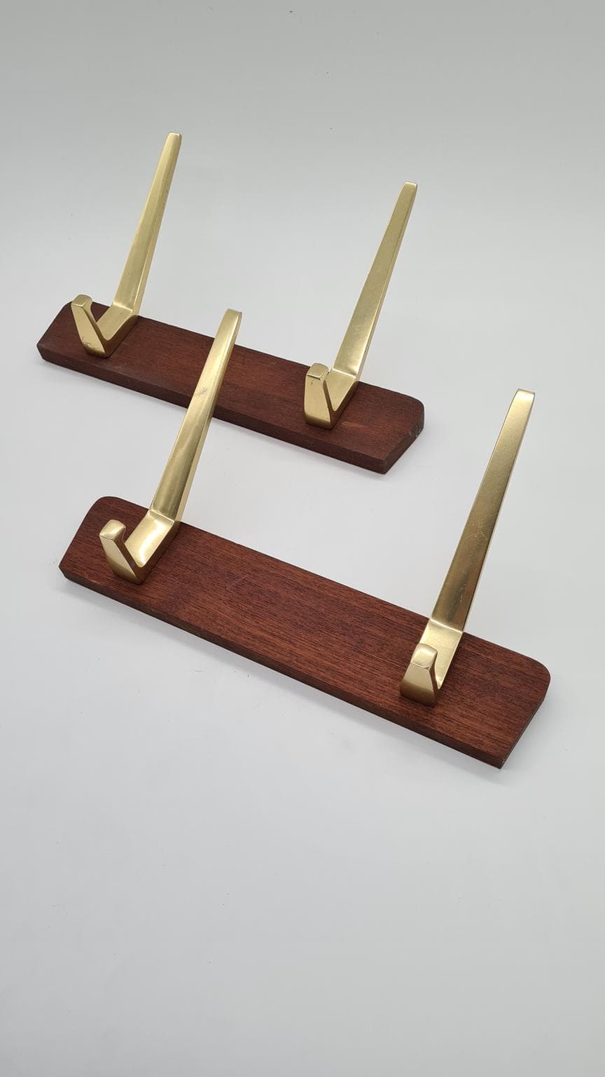 Para duńskich wieszaków ściennych z połowy XX wieku - 171473