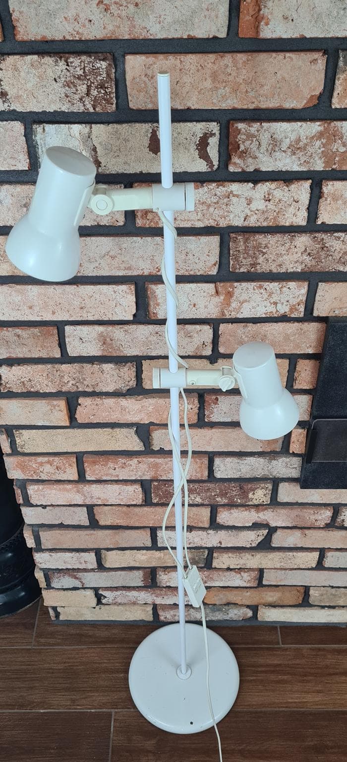 Lampa podłogowa (stojąca) z podwójnym oświetleniem, lata 70 - 171497
