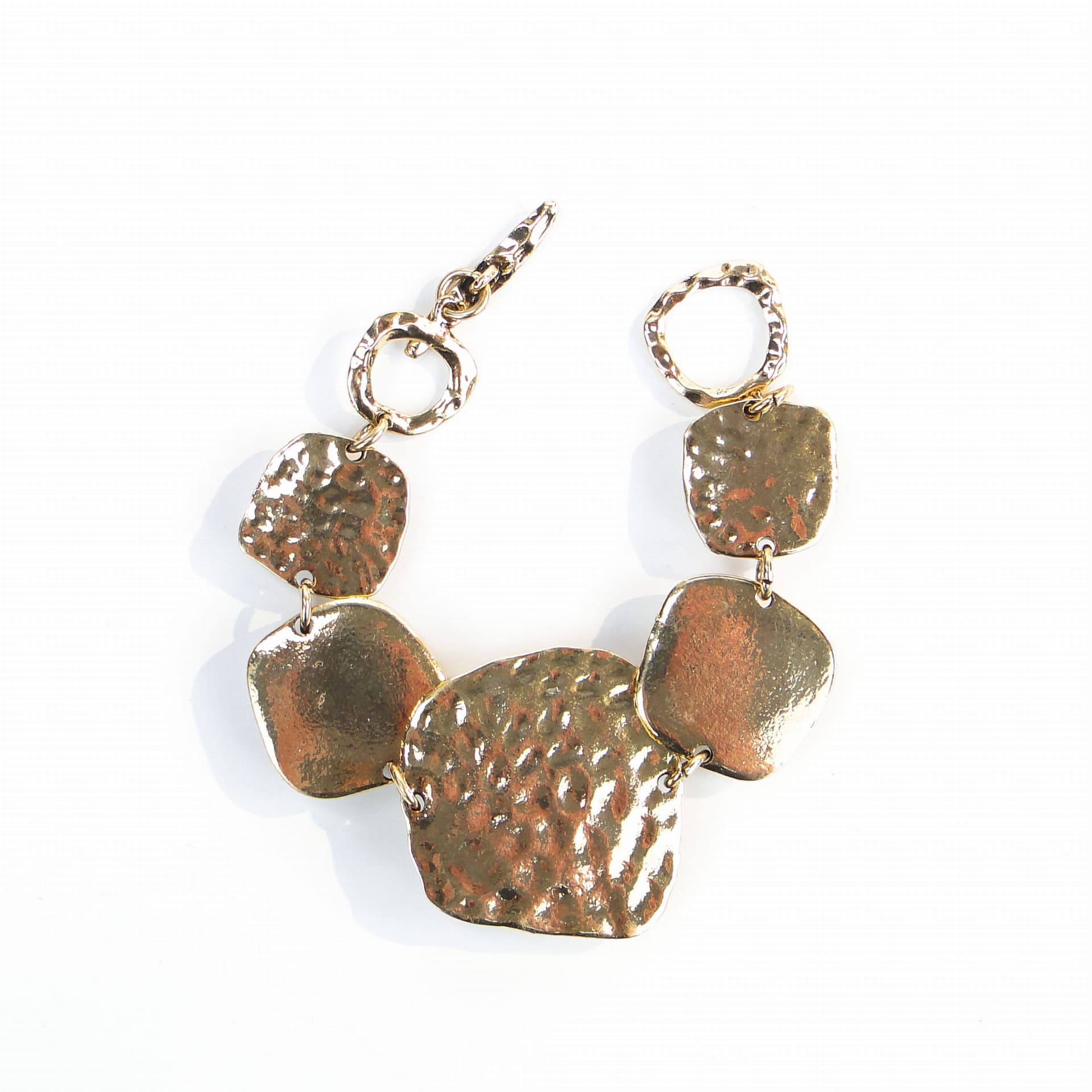 Bransoletka złota, mosiądz, lata 90. - 171592