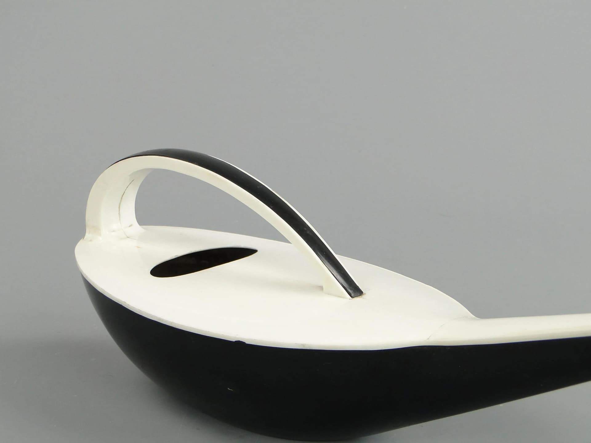 Watering Can, black, plastic, by K. Kunis, Germany, 1960s. - 11332