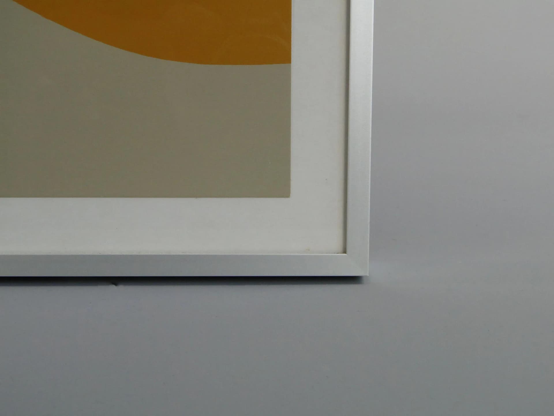 Print, multicolor serigraph, paper, by H. Grohe, Germany, 1970s. - 11436