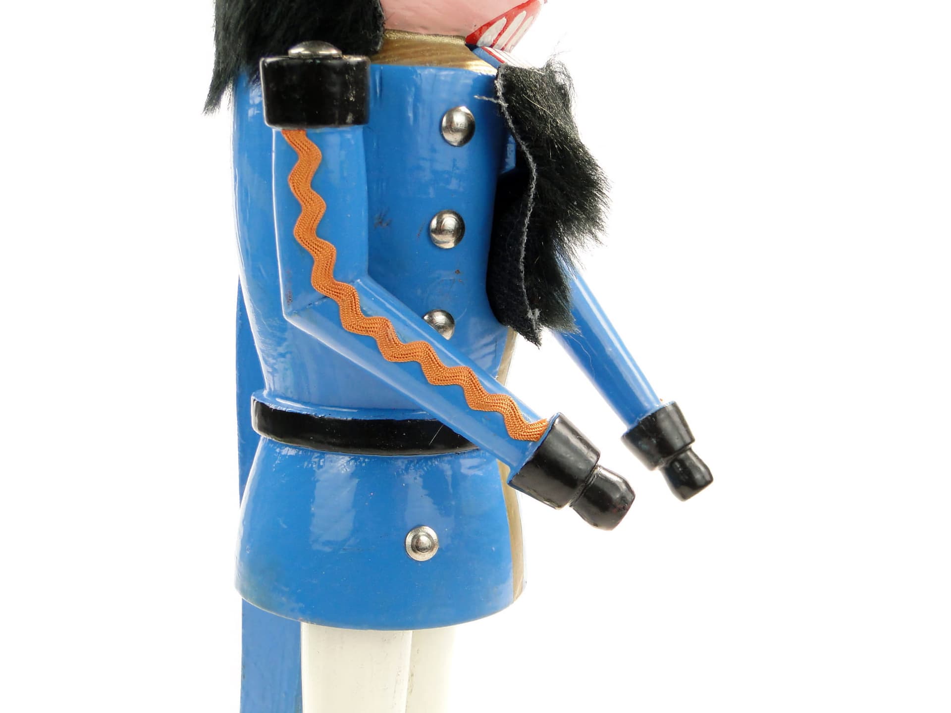 Dziadek do orzechów figuralny, folk, drewno polichromowane multicolor, Austria, lata 60. - 171872